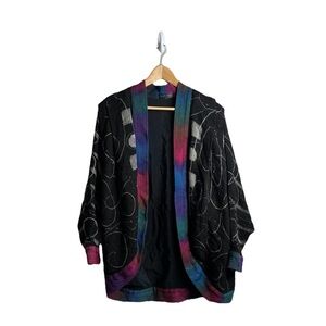 Maude Diggs Hand Woven Coat Jacket Overcoat Art To Wear